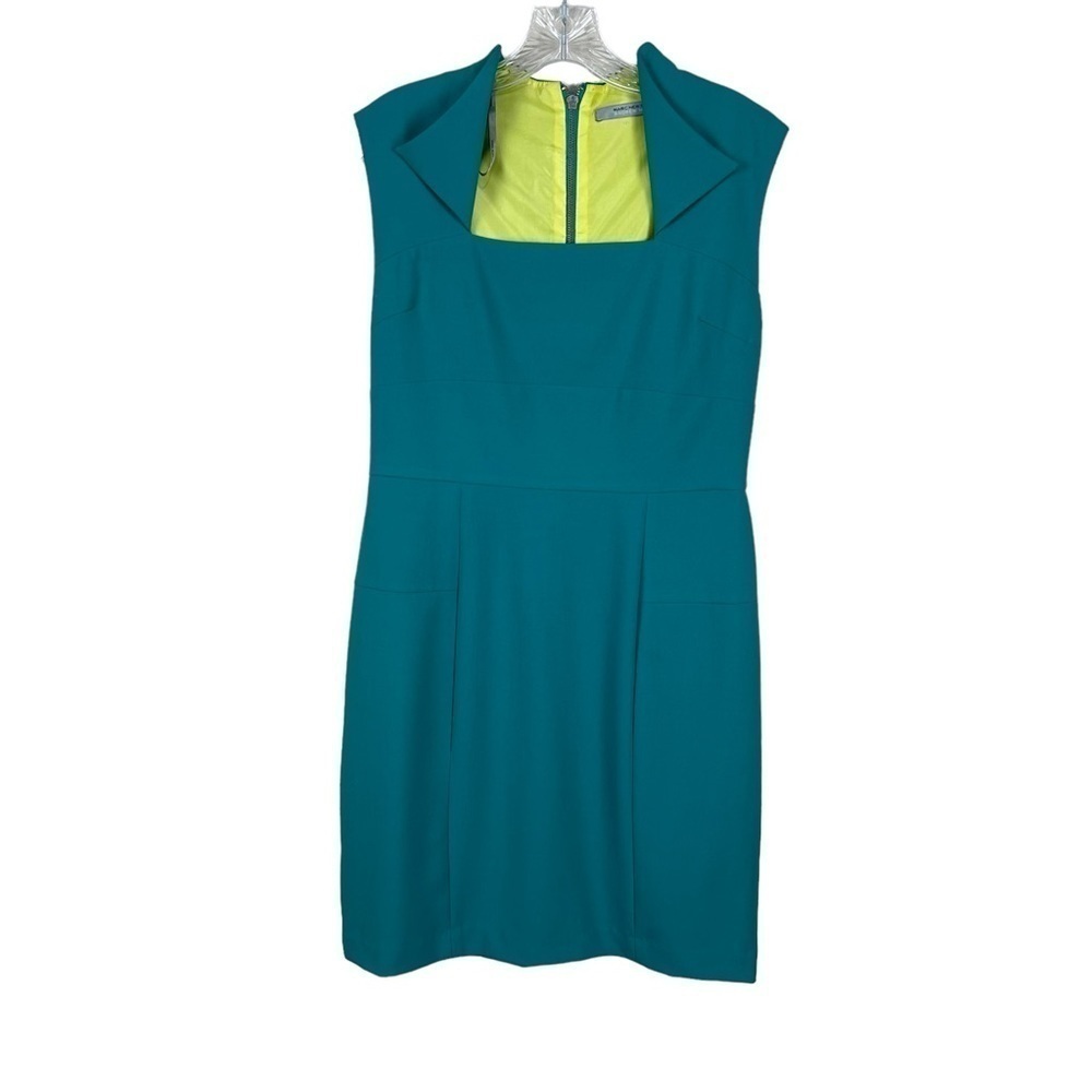 Marc New York Teal Dress - Picture 4 of 9